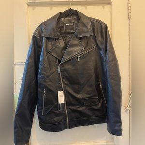 REASON LEATHER PUNK JACKET